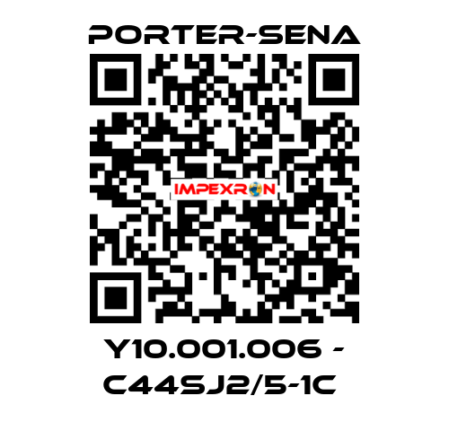 Y10.001.006 - c44sj2/5-1c  PORTER-SENA