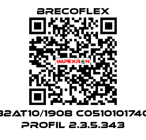 32AT10/1908 C0510101740 Profil 2.3.5.343 Brecoflex