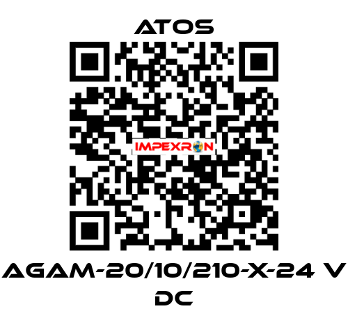 AGAM-20/10/210-X-24 V DC Atos