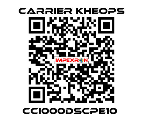 CCI000DSCPE10  Carrier Kheops