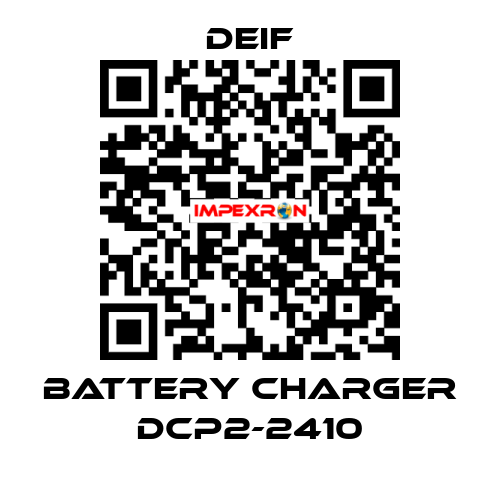 BATTERY CHARGER DCP2-2410 Deif