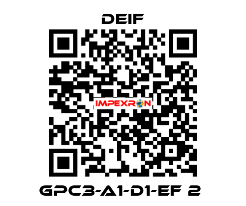 GPC3-A1-D1-EF 2  Deif