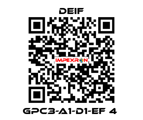 GPC3-A1-D1-EF 4  Deif