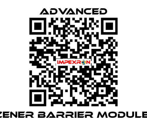 Zener Barrier Module  Advanced