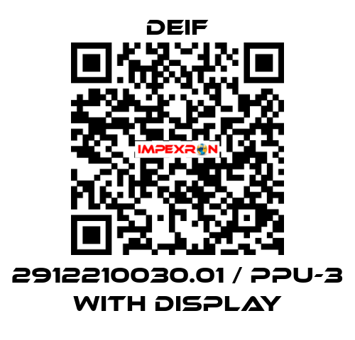 2912210030.01 / PPU-3 with display Deif