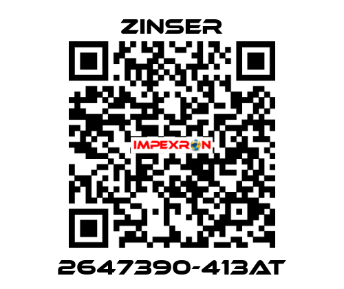 2647390-413AT Zinser