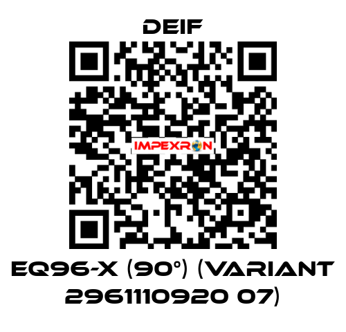 EQ96-x (90°) (Variant 2961110920 07) Deif