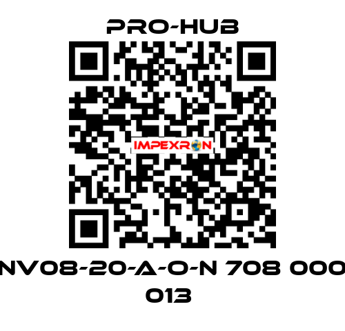 NV08-20-A-O-N 708 000 013  Pro-Hub