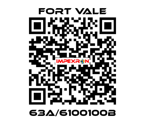 63A/6100100B Fort Vale