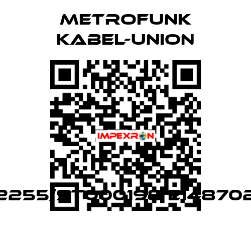 2255/ST000198 E148702 METROFUNK KABEL-UNION