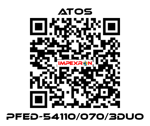 PFED-54110/070/3DUO Atos