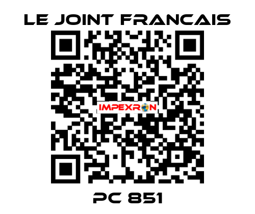 PC 851 LE JOINT FRANCAIS