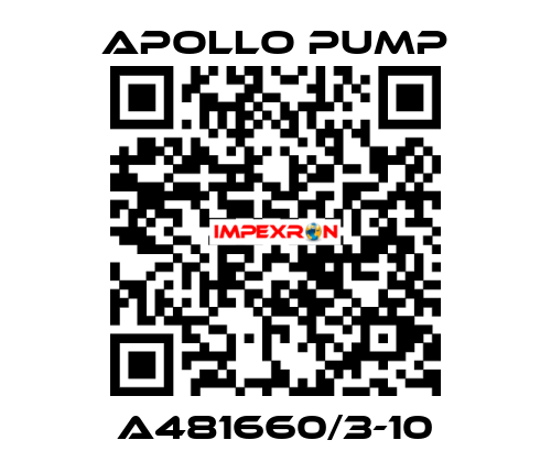 A481660/3-10 Apollo pump