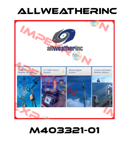 M403321-01 Allweatherinc