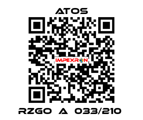 RZGO‐A‐033/210  Atos