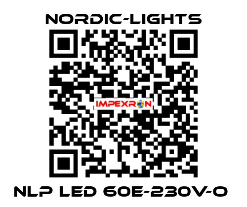 NLP LED 60E-230V-O  nordic-lights