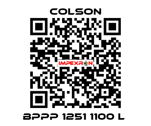 BPPP 1251 1100 L  Colson