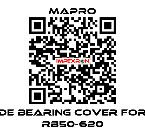 DE bearing cover for RB50-620 Mapro