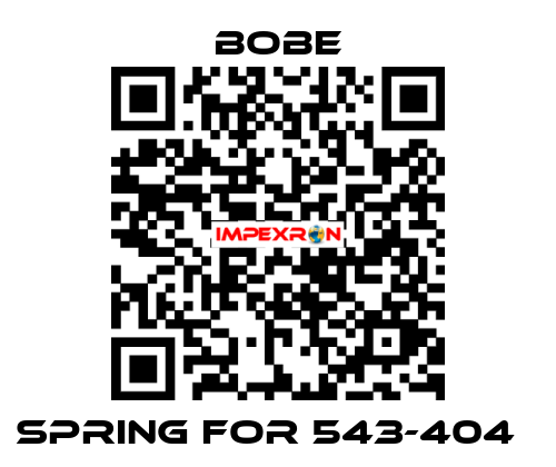 spring for 543-404В Bobe