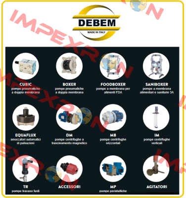 repair kit for IB503P-H-TPD Debem