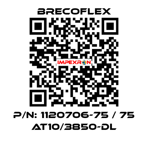 P/N: 1120706-75 / 75 AT10/3850-DL Brecoflex