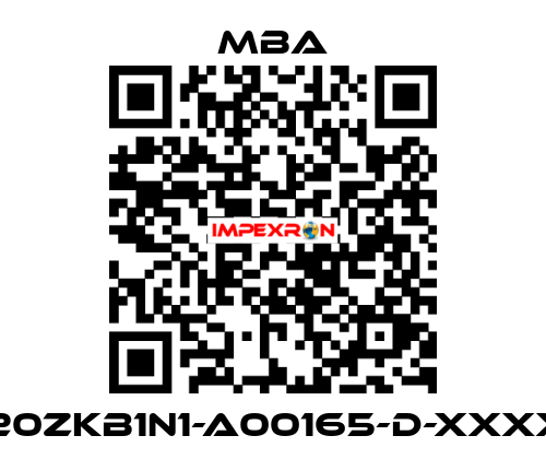 MBA220ZKB1N1-A00165-D-XXXXXXXX MBA