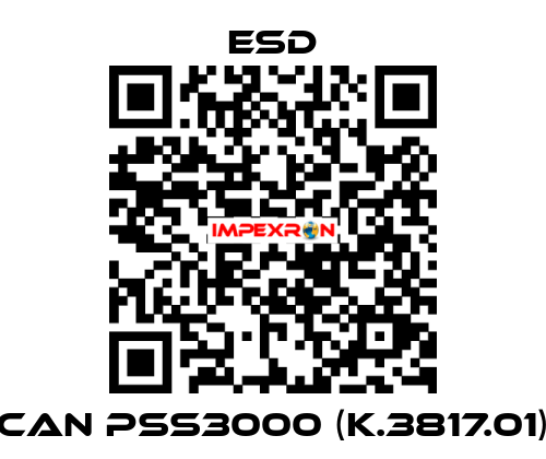 CAN PSS3000 (K.3817.01) ESD