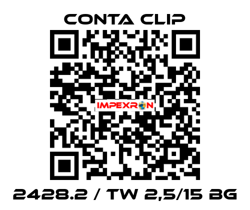 2428.2 / TW 2,5/15 BG Conta Clip