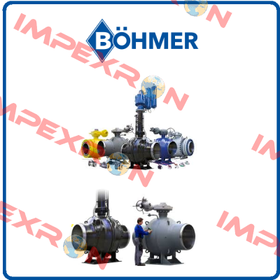 VALVE BALL=DN 25 PN 100 1100 POS14  Böhmer