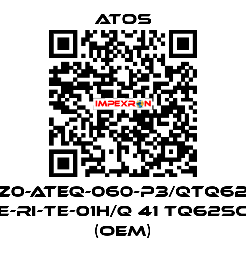 DHZ0-ATEQ-060-P3/QTQ62SC E-RI-TE-01H/Q 41 TQ62SC (OEM) Atos