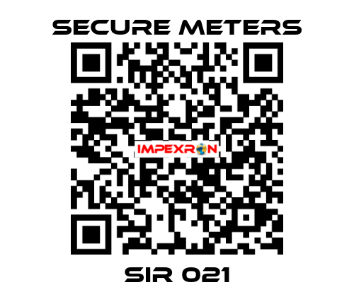 SIR 021 SECURE METERS