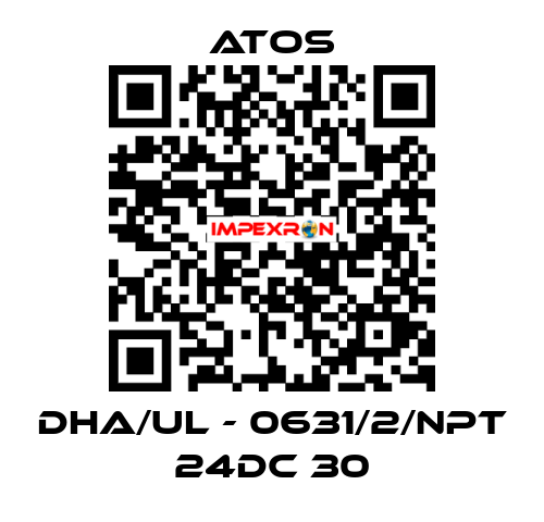 DHA/UL - 0631/2/NPT 24DC 30 Atos