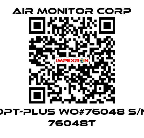 DPT-plus WO#76048 S/N 76048T AIR MONITOR CORP