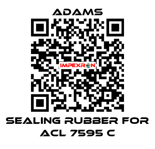 Sealing rubber for ACL 7595 C ADAMS