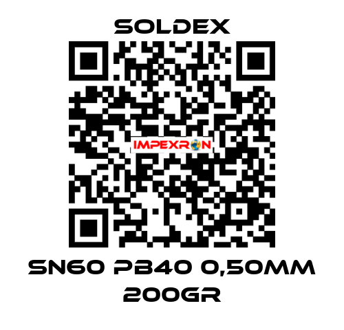 Sn60 Pb40 0,50mm 200Gr SOLDEX