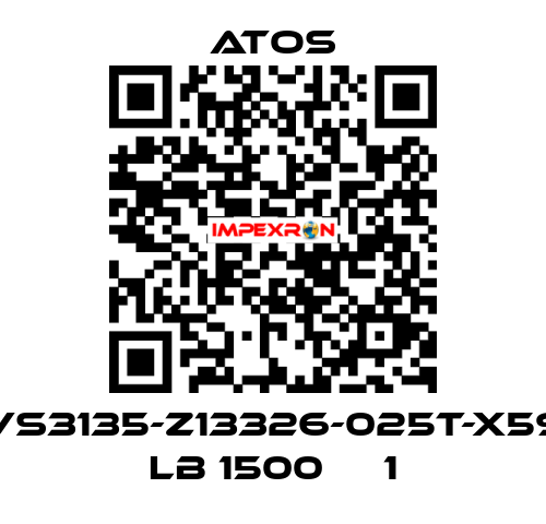 VS3135-Z13326-025T-X59 LB 1500 АС1 Atos
