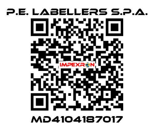 MD4104187017 P.E. Labellers S.p.a.