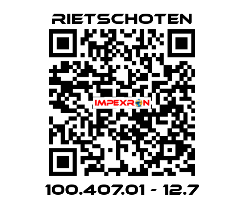 100.407.01 - 12.7 RIETSCHOTEN