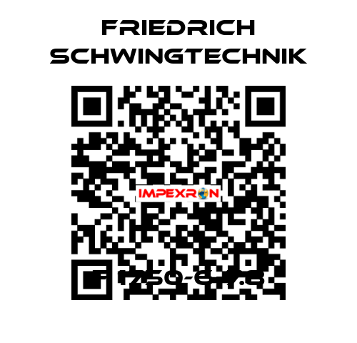 F 1750-6-7.8 Friedrich Schwingtechnik