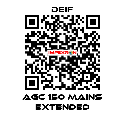 AGC 150 Mains Extended Deif