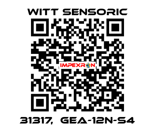 31317,  GEA-12N-S4 Witt Sensoric