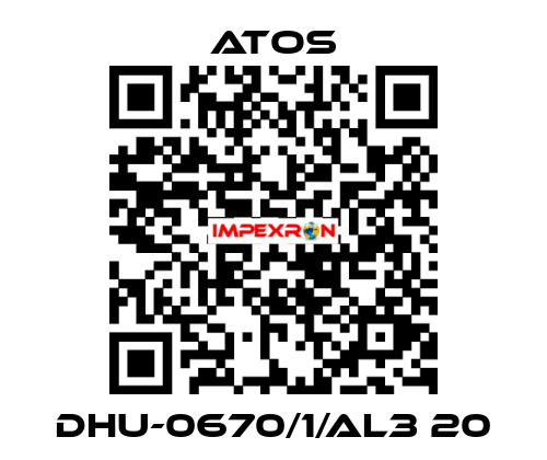 DHU-0670/1/AL3 20 Atos