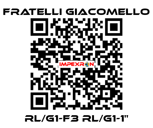 RL/G1-F3 RL/G1-1" Fratelli Giacomello