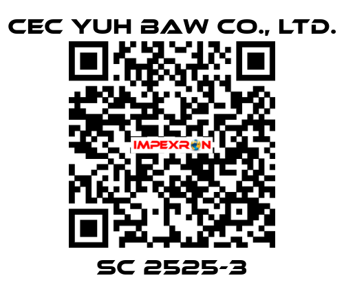 SC 2525-3 CEC YUH BAW CO., LTD.