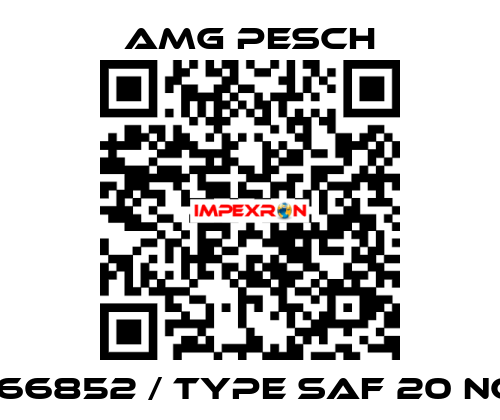 166852 / type SAF 20 NC AMG Pesch