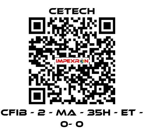 CFIB - 2 - MA - 35H - ET - 0- 0 CeTech