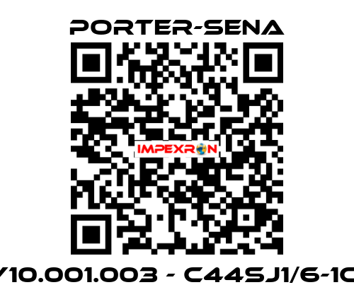 Y10.001.003 - c44sj1/6-1c  PORTER-SENA