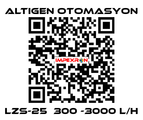 LZS-25  300 -3000 L/h Altıgen Otomasyon