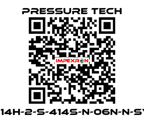 MF414H-2-S-414S-N-06N-N-SV-011 Pressure Tech
