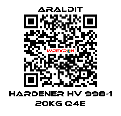 HARDENER HV 998-1 20KG Q4E Araldit